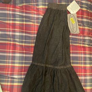 Still Available! - NWT Stonebridge Denim High Sierra skirt Black Med 28” waist